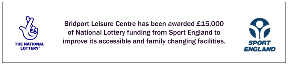 Bridport Leisure Centre has been awarded £15,000 of National Lottery funding from Sport England to improve its accessible and family changing facilities.